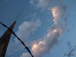 clouds and wires I