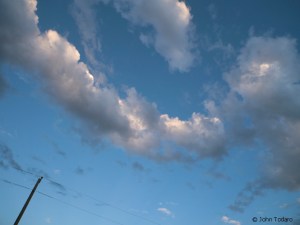 clouds and wires III